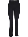 Ag Farrah Skinny Ankle Jeans In Blue Above In Black