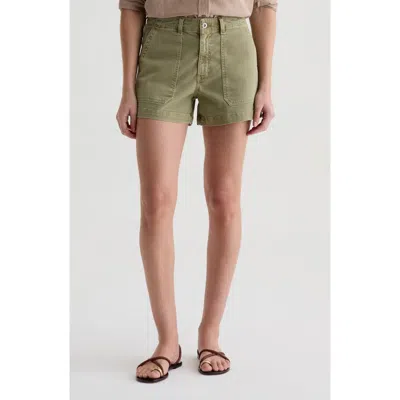 Ag Analeigh Patch Pocket Denim Shorts