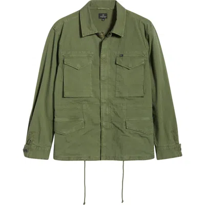 Ag Anderson Ripstop Cotton Field Jacket In Green