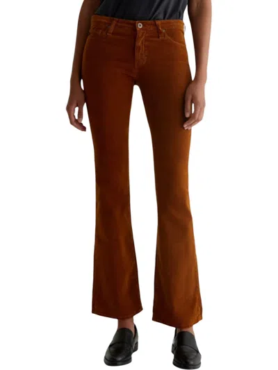 Ag Angel Low Rise Bootcut Corduroy Jeans In 1 Year Sulfur Maple Aura