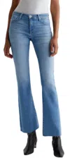 Ag Angel Low Rise Boot Jeans In Nordic Sea In Multi