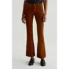 Ag Angel Low Rise Bootcut Corduroy Jeans In 1 Year Sulfur Maple Aura
