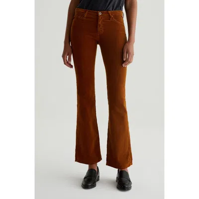 AG AG ANGEL LOW RISE BOOTCUT CORDUROY JEANS