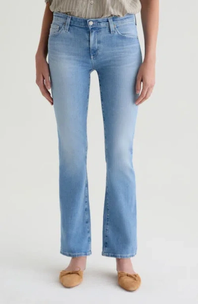 Ag Angel Low Rise Bootcut Jeans In Blue