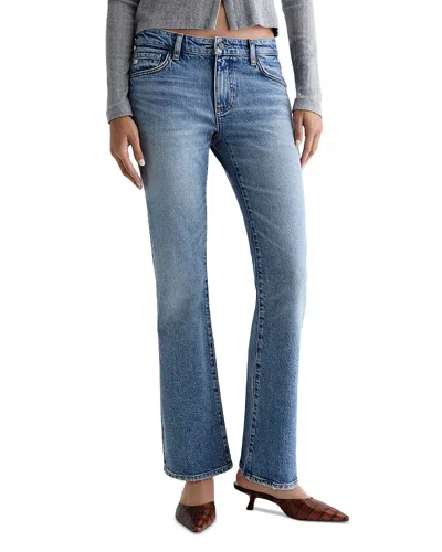 Ag Angel Low Rise Bootcut Jeans In 18 Years Vamp In Blue