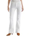 Ag Angel Low Rise Bootcut Jeans In Gallery White