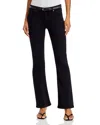 Ag Angel Low Rise Bootcut Jeans In Super Black In Super Black