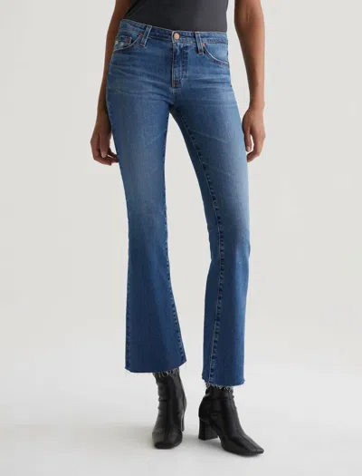 Ag Angel Low-rise Boot Denim Jeans In 15 Years Prue In Blue