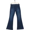 Ag Angeline Mid Rise Flare Jeans In Blue