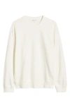 Ag Arc Crewneck Cotton Sweatshirt In 5 Years True White