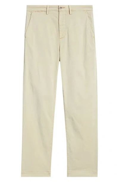 Ag Archie Relaxed Straight Leg Stretch Sateen Pants In Neutral