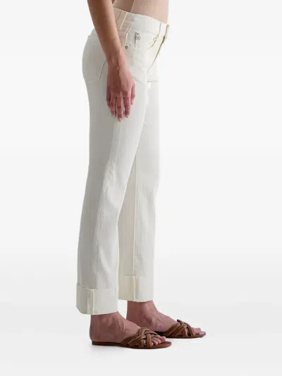 Ag Belt-loops Denim In White