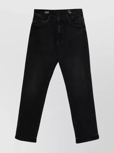 AG BELT LOOPS FADED EFFECT FIVE-POCKET TROUSERS