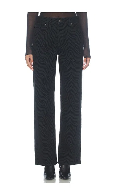 Ag Billie Straight Leg Jeans In Black