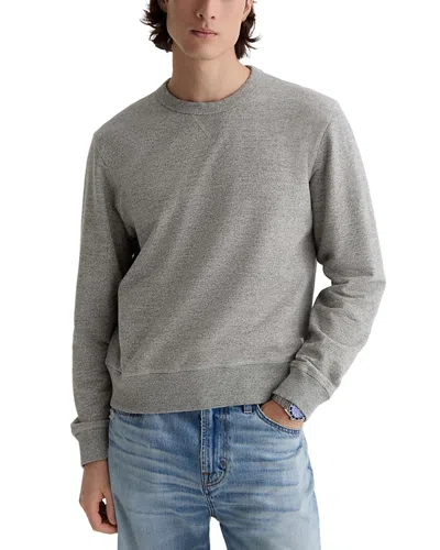 Ag Blake Classic Fit Crew Sweatshirt In Gray