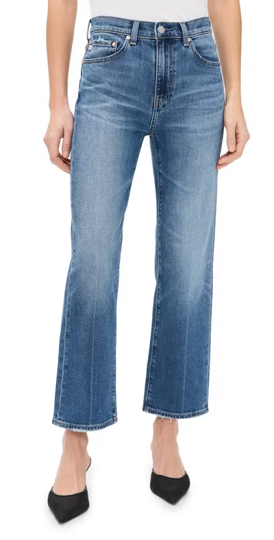 Ag Brinley Crop Jeans 17 Years Mystery In Blue