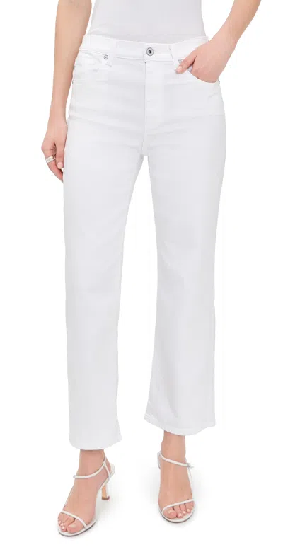 Ag Brinley Crop Jeans Gallery White