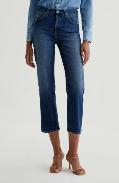 Ag Brinley Mid Rise Ankle Straight Leg Jeans In 7 Years La Jolla