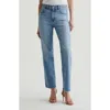 Ag Brinley Mid Rise Classic Straight Leg Jeans