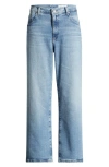 Ag Brinley Mid Rise Crop Straight Leg Jeans In Santa Ynez