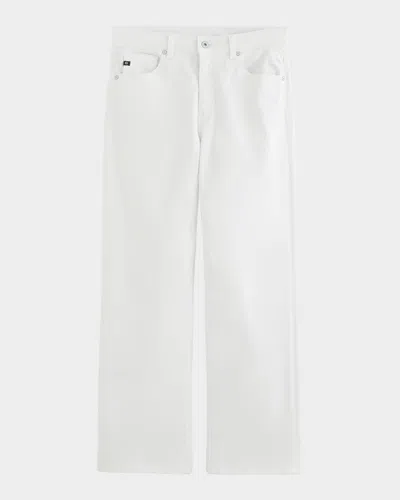 AG BRINLEY MID-RISE STRAIGHT CROP JEANS