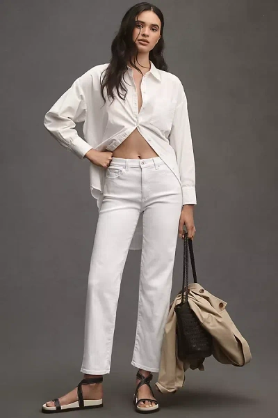 AG AG BRINLEY MID-RISE STRAIGHT-LEG JEANS