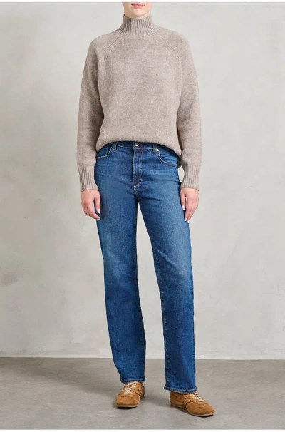 Ag Brinley Straight Jean In Poetic In Neutral