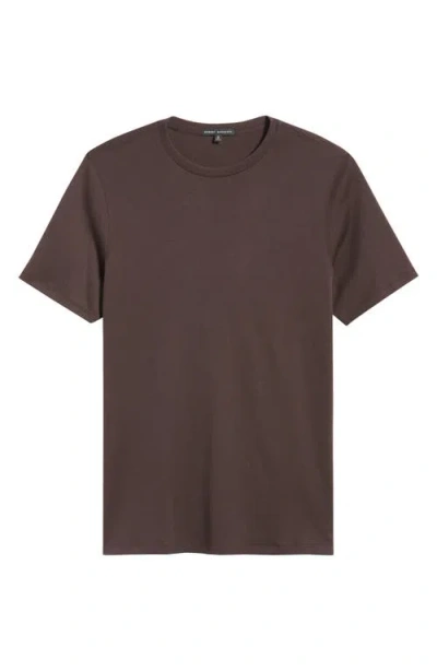 Ag Bryce Crew T-shirt In Brown