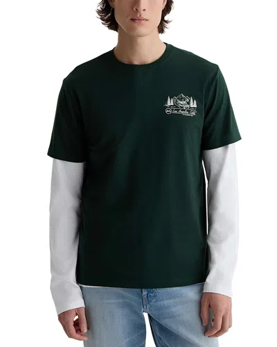 Ag Bryce Crew Tee - Exclusive In Green