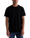 Ag Bryce Crew Tee Shirt In Black