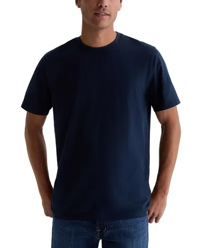 Ag Bryce Crew Tee Shirt In Blue