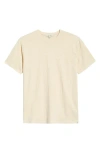 Ag Bryce Crewneck Stretch Linen T-shirt In Neutral