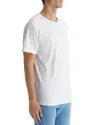 Ag Bryce Crewneck T-shirt In Pearl White