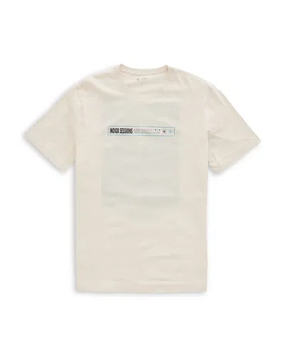 Ag Bryce Drum Graphic Cotton Tee In Neutral