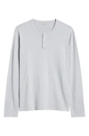 Ag Men's Bryce Cotton Henley In White Sands