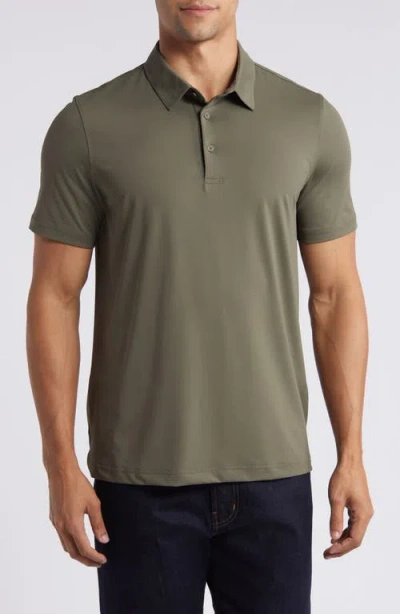 Ag Bryce Performance Jersey Polo In Bonsai
