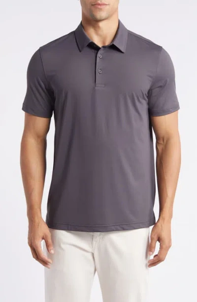 Ag Bryce Performance Jersey Polo In Ink Stone