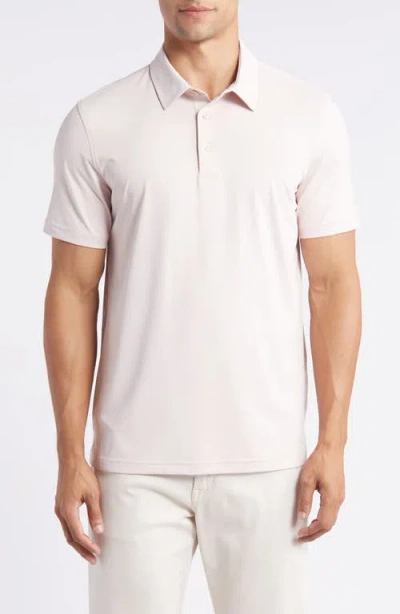 Ag Bryce Performance Jersey Polo In Vinte Pink