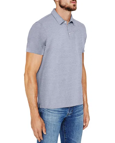 Ag Men's Bryce Cotton Polo Shirt In Heather Grey