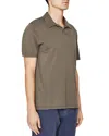 Ag Bryce Polo Shirt In Wild Mushroom