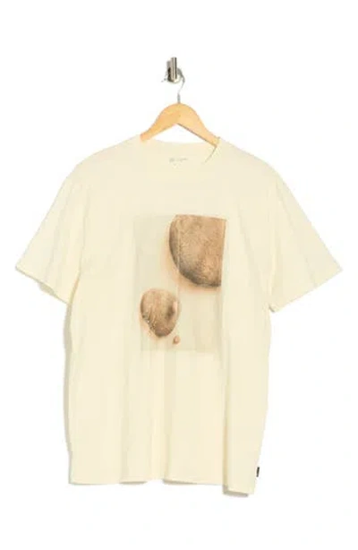 Ag Bryce Slim Fit Graphic T-shirt In Yellow