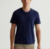 Ag Bryce Vee Shirt In Deep Navy In Blue