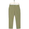 Ag Caden Crop Twill Pants In Sulfur Cavalry Se