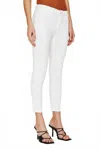 Ag Caden Cropped Ankle Trouser In White In White