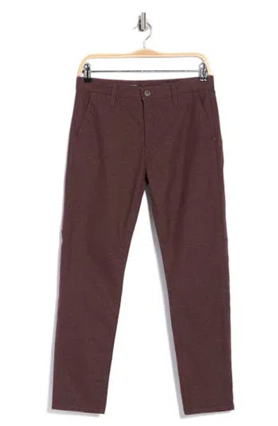 Ag Caden Gingham Tapered Casual Pants