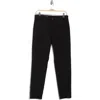Ag Caden High Waist Stretch Crop Slim Straight Leg Pants In Black