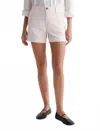 Ag Caden Short In Soft Blush In White