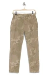 Ag Caden Tailored Ankle Pants In At Ease Camo Natural Multi