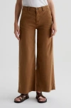 Ag Jeans Caden Wide Leg In Sulfur Camelwood