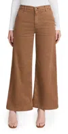 Ag Jeans Caden Wide Leg In Sulfur Camelwood